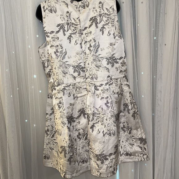 NWT Fully lined Allen B. tapestry embroidered summer dress Size XL #10180 - Picture 4 of 7